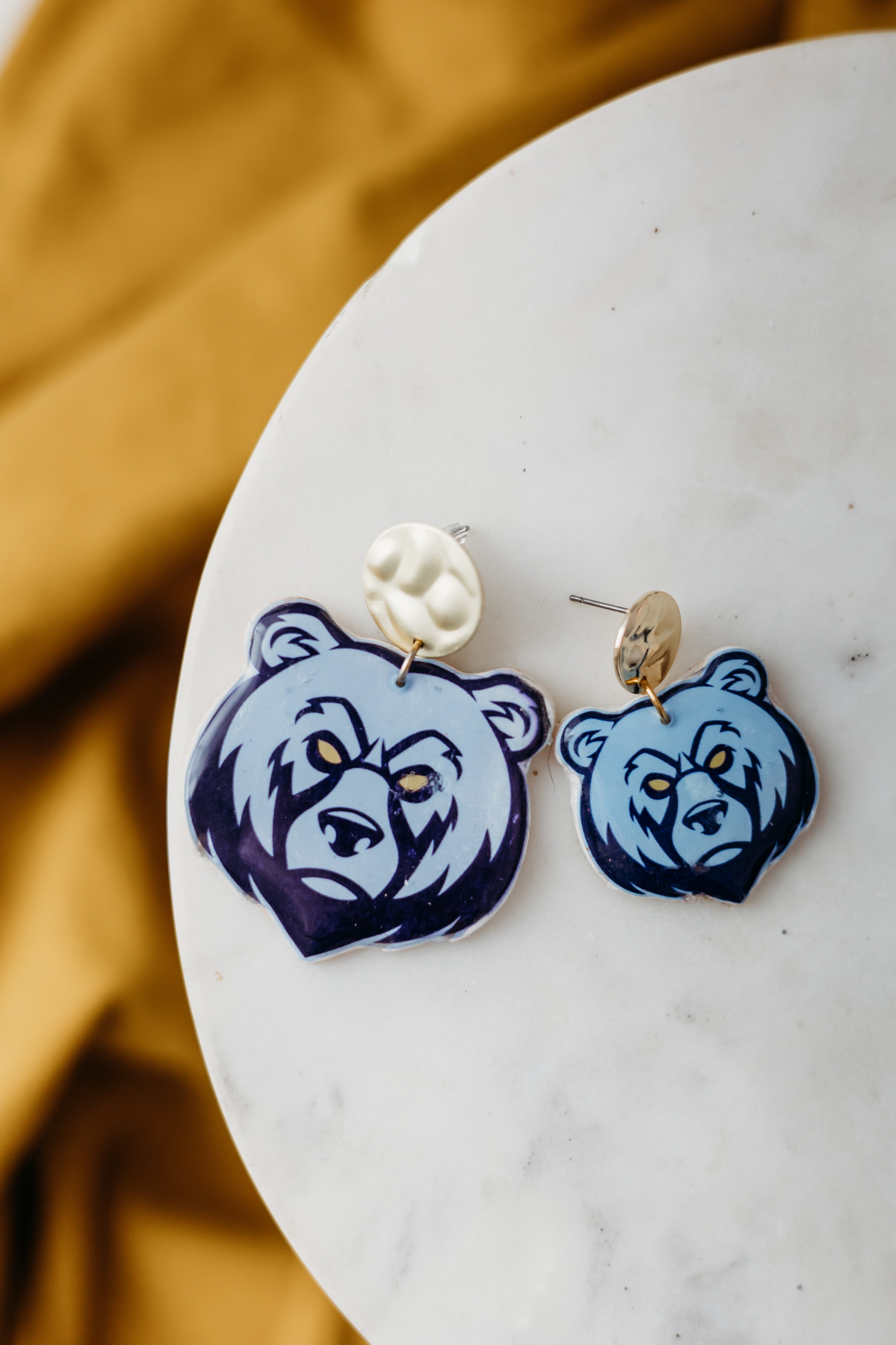 Memphis GRIZZLIES Handmade Earrings